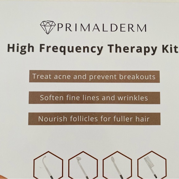 NWOT Primalderm High Frequency Therapy Kit - Picture 5 of 5